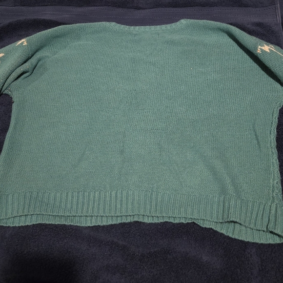 ck & Roll Denim Aztec Sweater - Picture 3 of 3